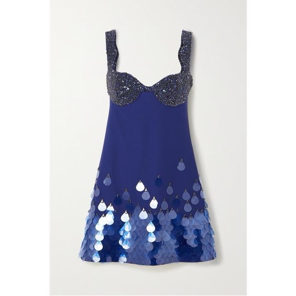 NWOT CLIO PEPPIATT BEADED MINI DRESS - Picture 3 of 12